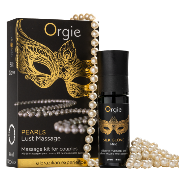 Orgie Pearls Lust Massage Kit for Couples 30ml Fashion
