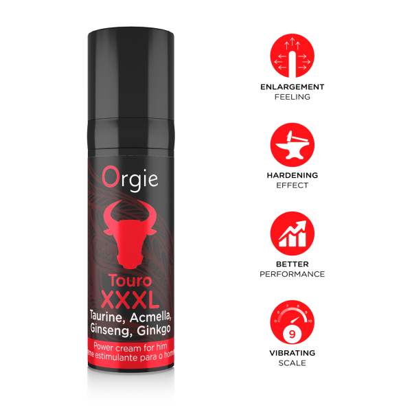 Orgie Touro XXXL Power Cream for Him 15ml Online Hot Sale - Image 4