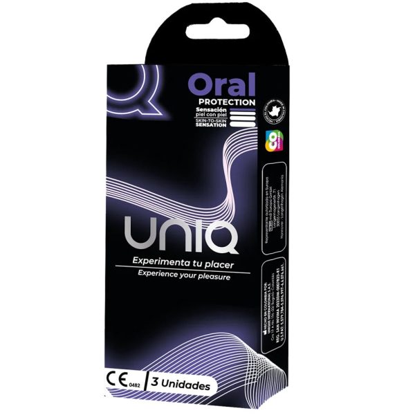 Uniq Oral Love Dental Dams Box 3 Online Sale