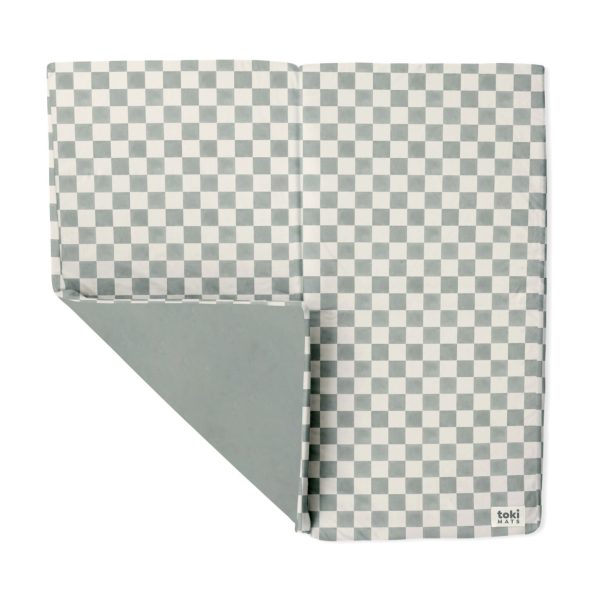 Checker Matcha Organic Cotton Mat Online